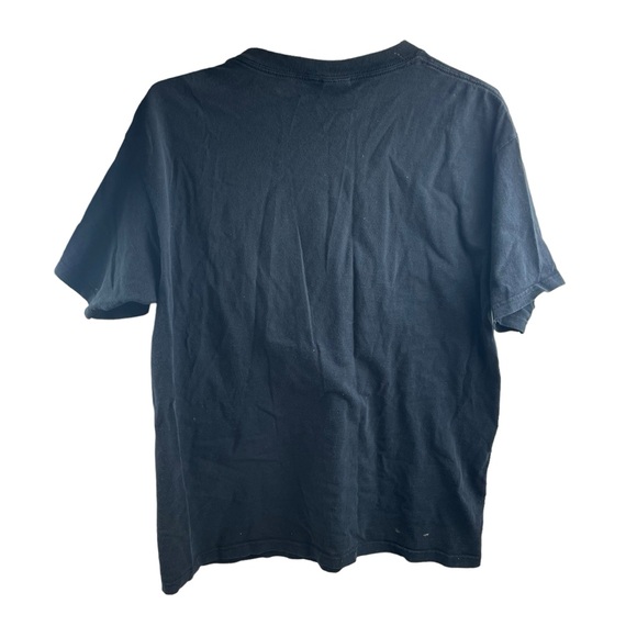 Vintage Y2K 2003 AC/DC Rock Music T Shirt Short Sleeve Large Anvil Back In Black - Picture 2 of 10